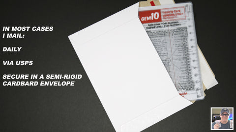 Gem10®️ Sport and Trading Card Leveling Tools (Horizontal and Vertical, Black and White Print)